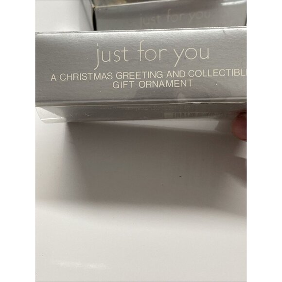 Bradford Boy and Girl Christmas Ornaments playing string instruments Vintage Box - Picture 8 of 12